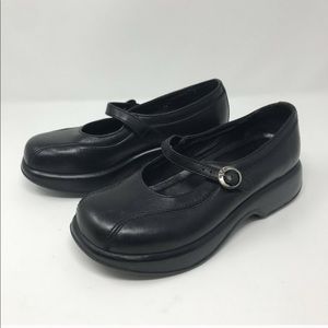 Dansko professional Mary Janes black leather
